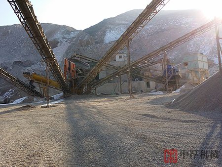 河南衛(wèi)輝時產100噸石料機制砂生產線
